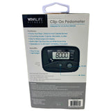 ViviLife Fitness Clip On Pedometer Designed for an Active Lifestyle (150 Pcs lot) - Discount Wholesalers Inc