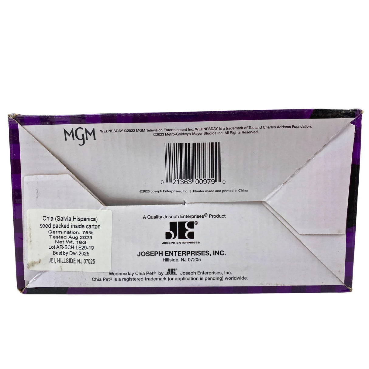 Wednesday Chia Pet Handmade Decorative Planter (40 Pcs Lot) - Discount Wholesalers Inc