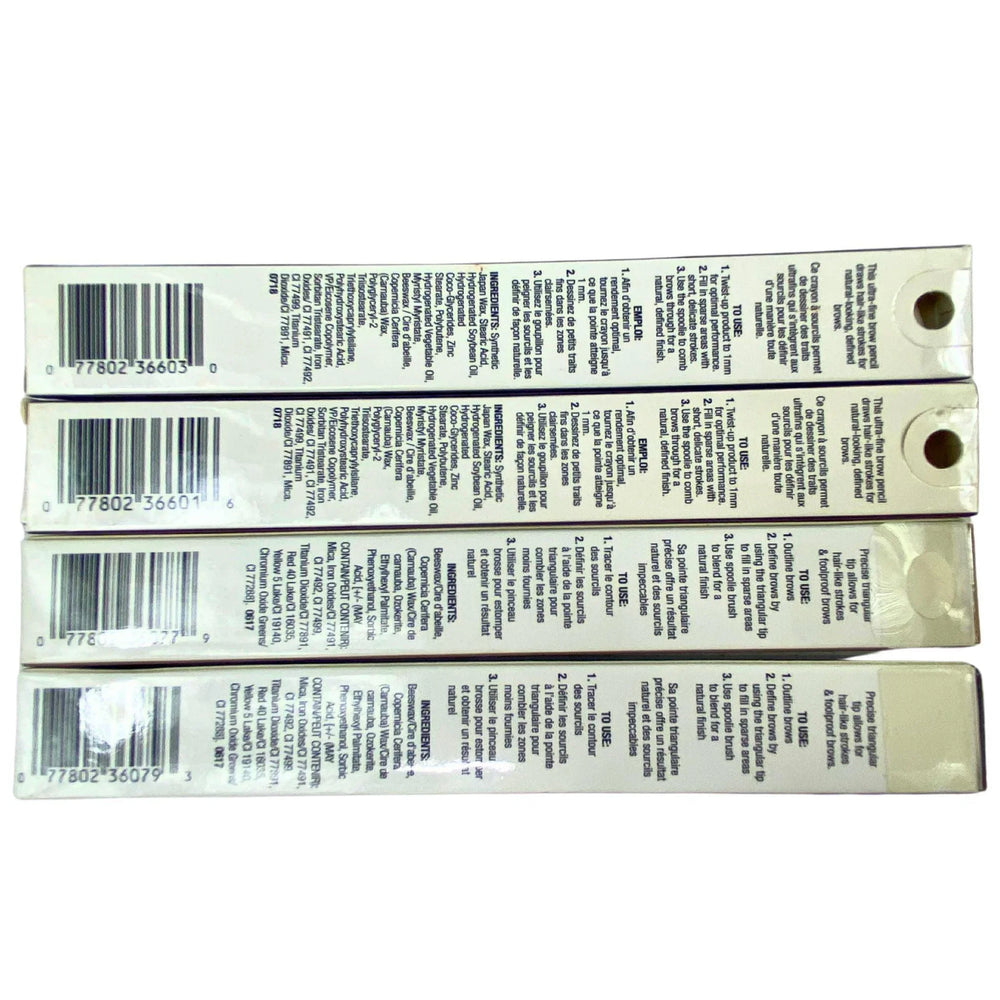 Wet N Wild Ultimate Micro Brow Pencil & Retractable Brow Pencil Assorted Colors (85 Pcs Lot) - Discount Wholesalers Inc