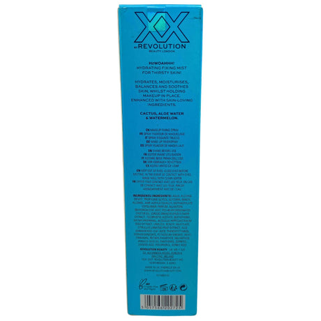 XX Revolution Hydra Fixx Hydrating Fixing Mist 3.38OZ (28 Pcs Lot) - Discount Wholesalers Inc