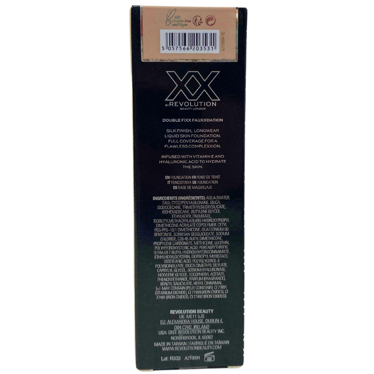 XX Revolution Liquid Skin Fauxxdation FX4 0.91OZ (50 pcs Lot) - Discount Wholesalers Inc