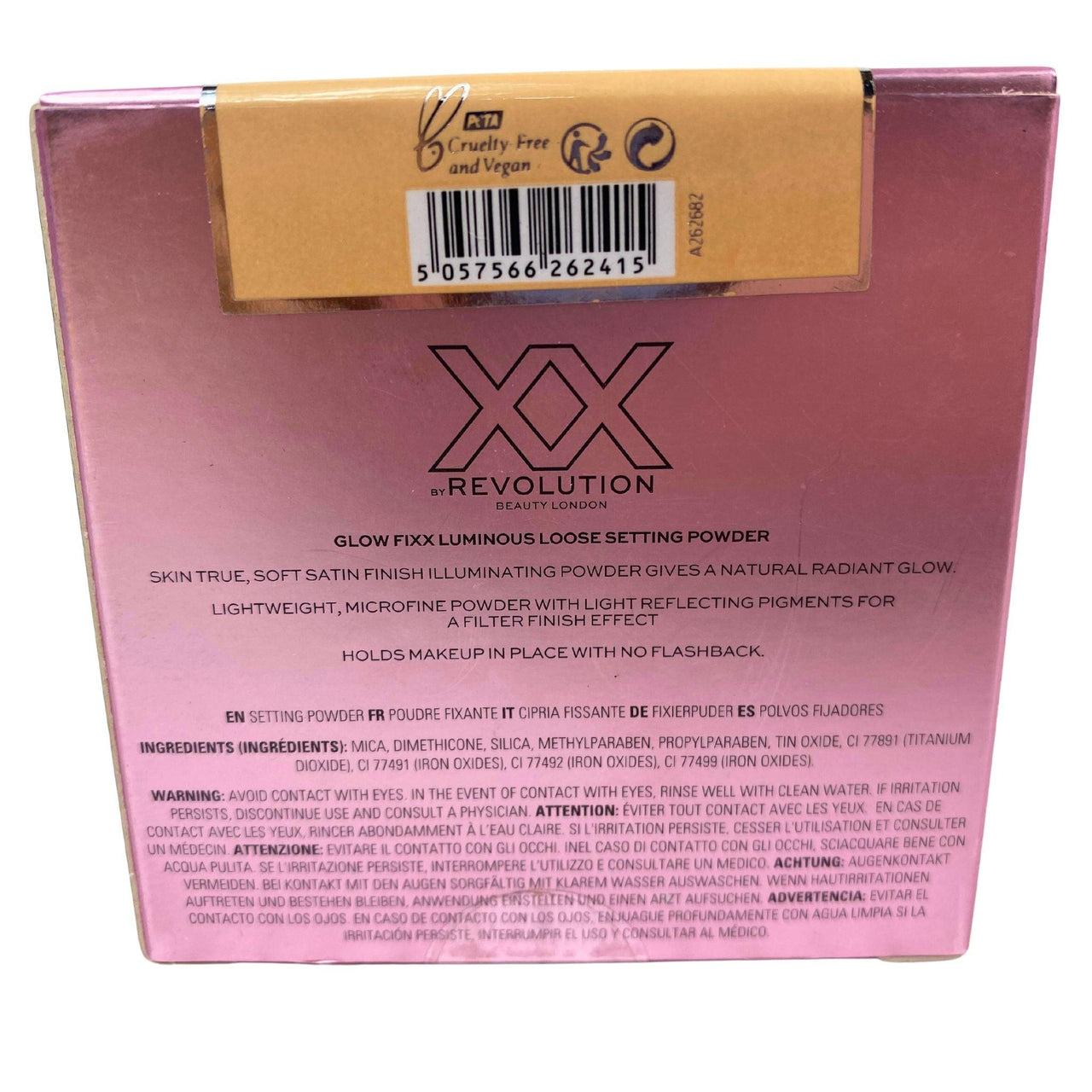XX Revolution LUSTRE Glow Fixx Luminous Loose Setting Powder 0.1OZ (58 Pcs Lot) - Discount Wholesalers Inc