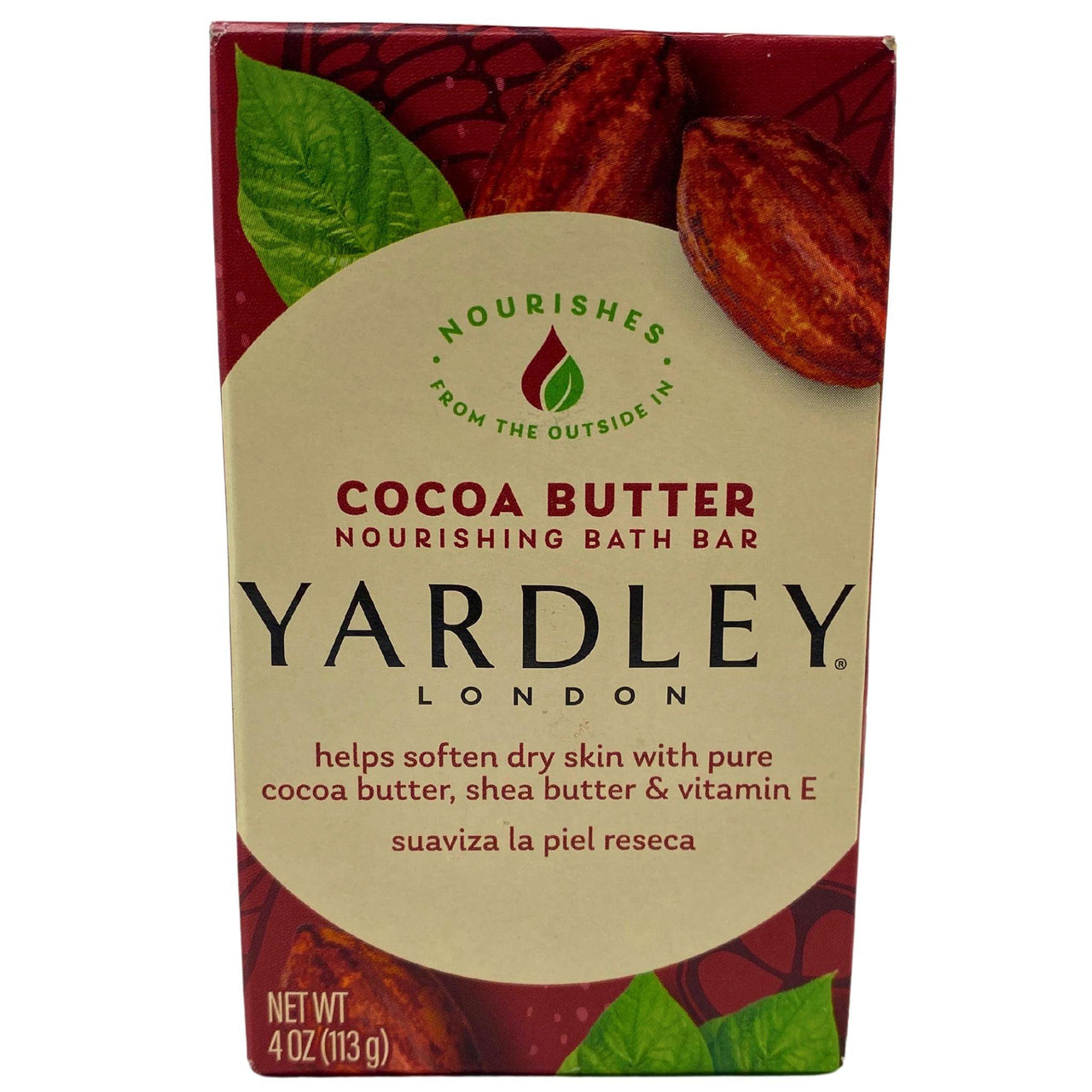 Yardley London Cocoa Butter Noursihing Bath Bar 4OZ (50 Pcs Lot) - Discount Wholesalers Inc