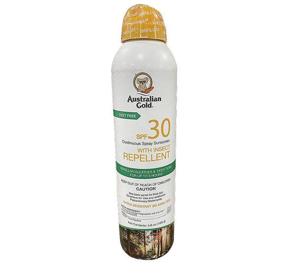 Australian Gold Sunscreen with Insect Repellent - Wholesale (50 Pcs Box) - Discount Wholesalers Inc
