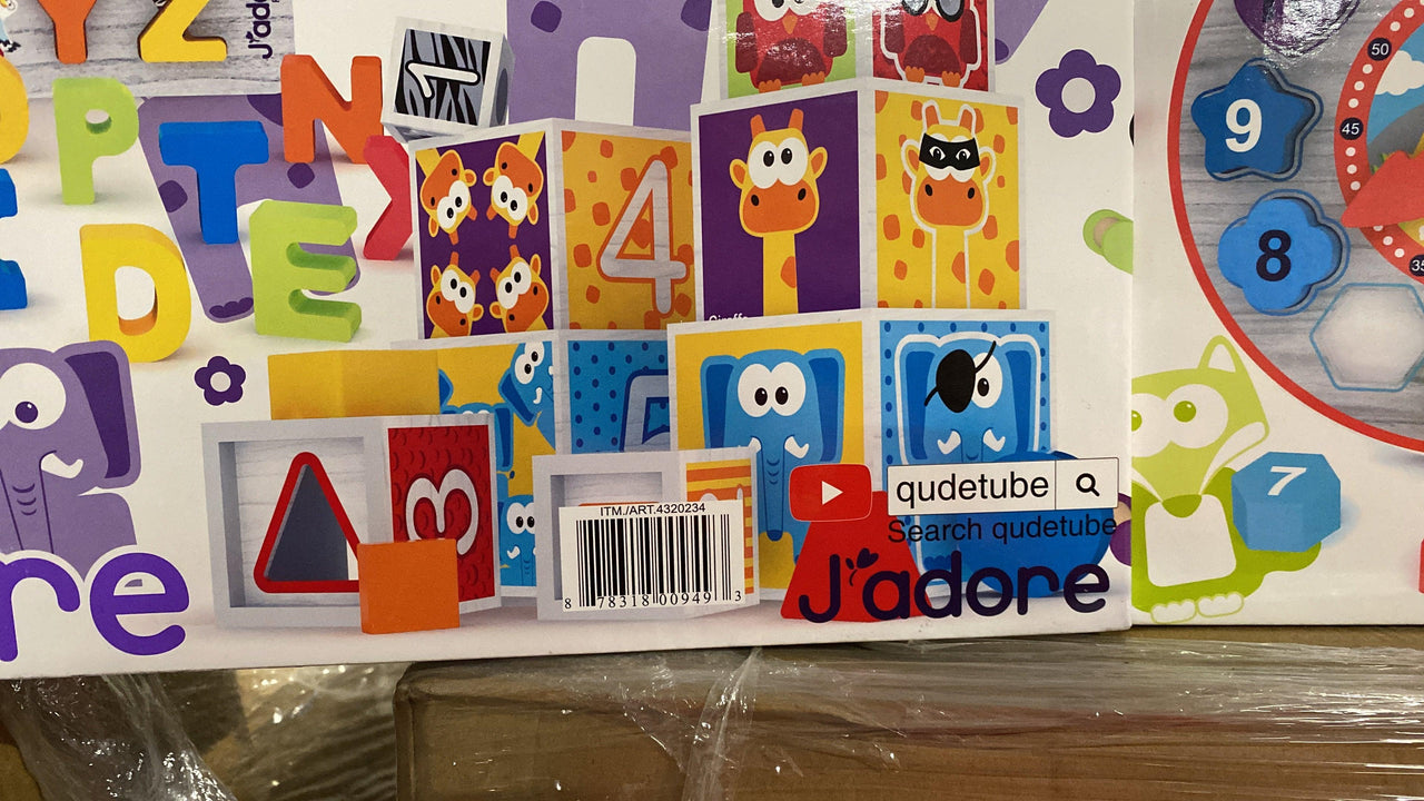Jadore Wooden Toys - Wholesale (24 Display Pallet) - Discount Wholesalers Inc