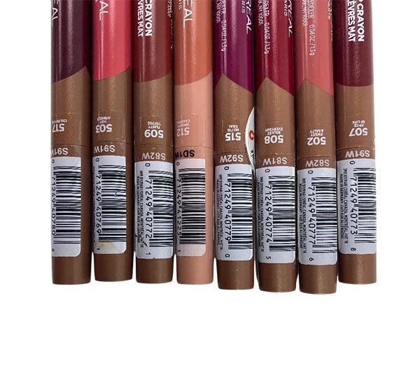 Loreal Paris Lip Crayon - Wholesale (50 Pcs Box) - Discount Wholesalers Inc