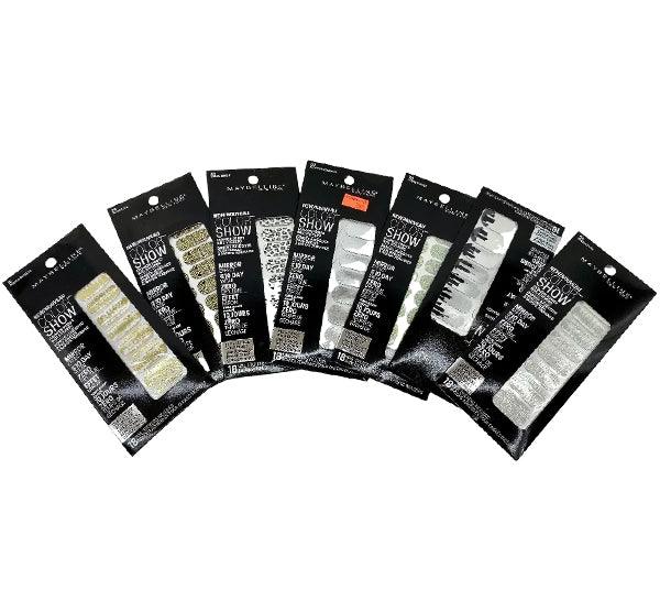Maybelline Color Show Nail Stickers - Wholesale (50 Pcs Box) - Discount Wholesalers Inc