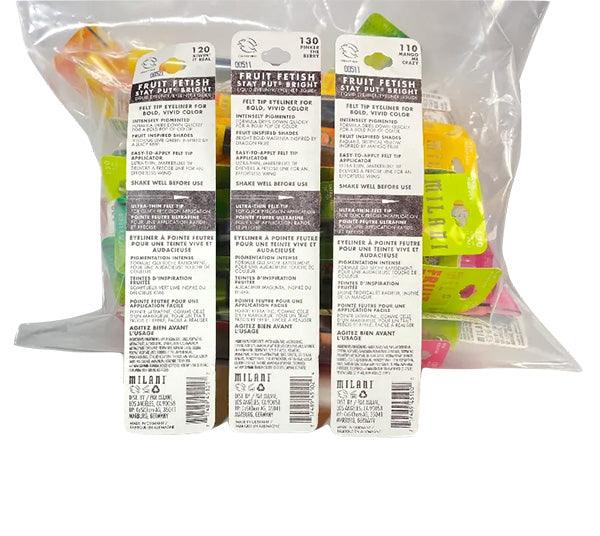 Milani Fruit Fetish Liquid EyeLiner - Wholesale (50 Pcs Box) - Discount Wholesalers Inc