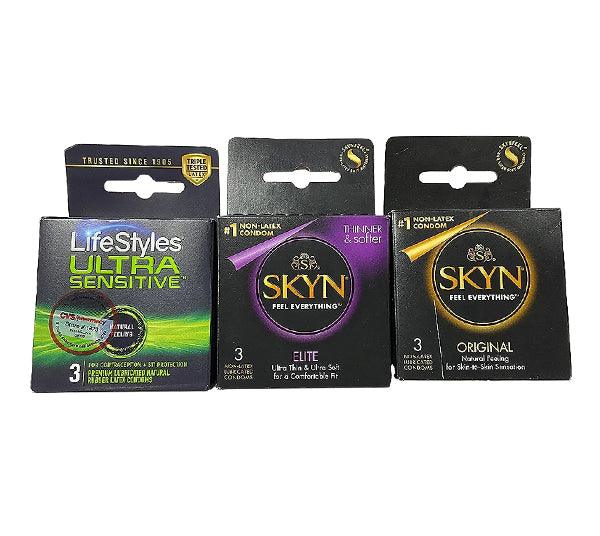 Skyn & Lifestyle Assorted Condoms - Wholesale (50 Pcs Box) - Discount Wholesalers Inc